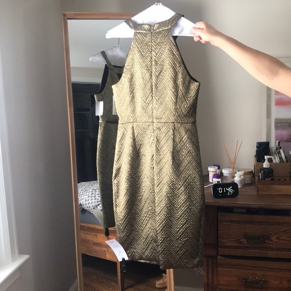 NWT Gold Dress by Trina Turk - Picture 3 of 4